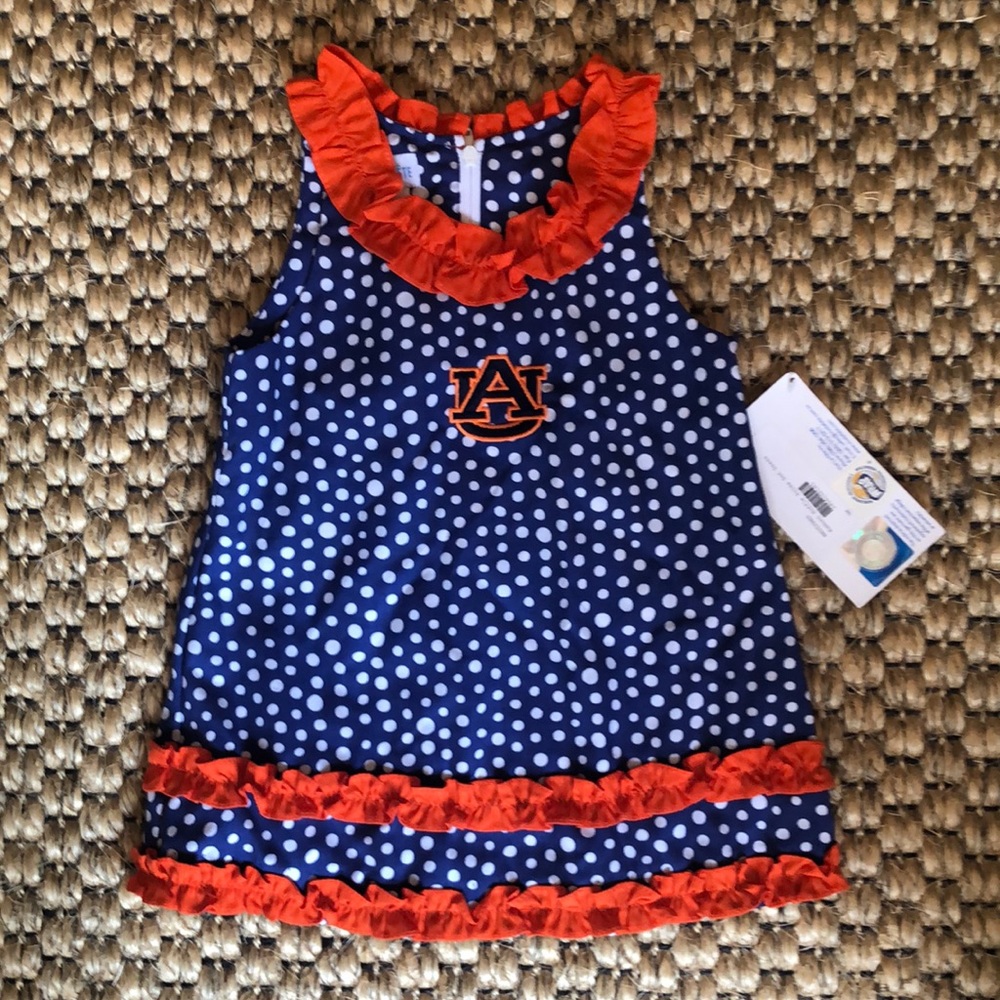 Auburn baby dress